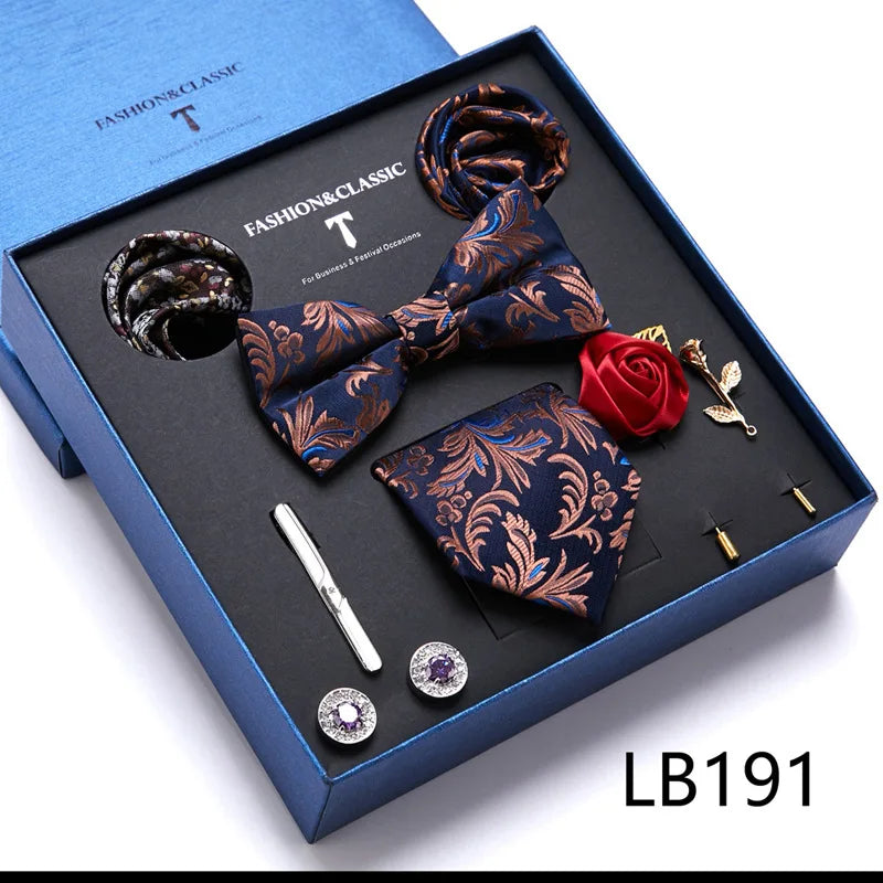 Men's Business Formal Necktie Polyester Silk Customizable Wedding Tie Quick Dry