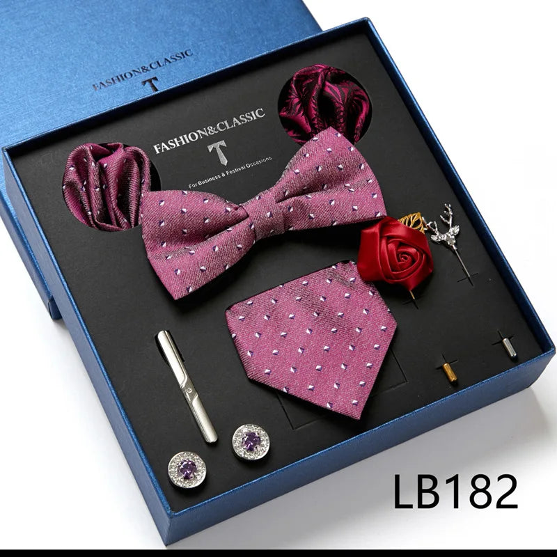 Men's Business Formal Necktie Polyester Silk Customizable Wedding Tie Quick Dry