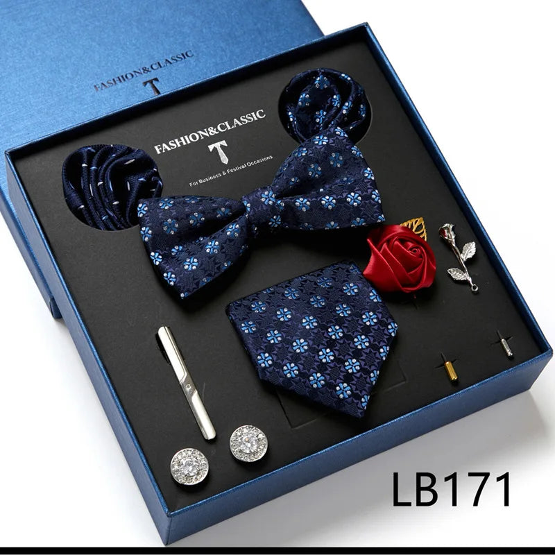 Men's Business Formal Necktie Polyester Silk Customizable Wedding Tie Quick Dry