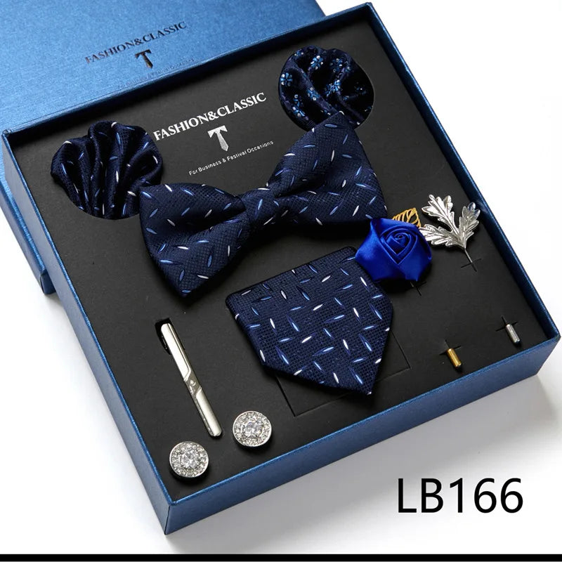 Men's Business Formal Necktie Polyester Silk Customizable Wedding Tie Quick Dry