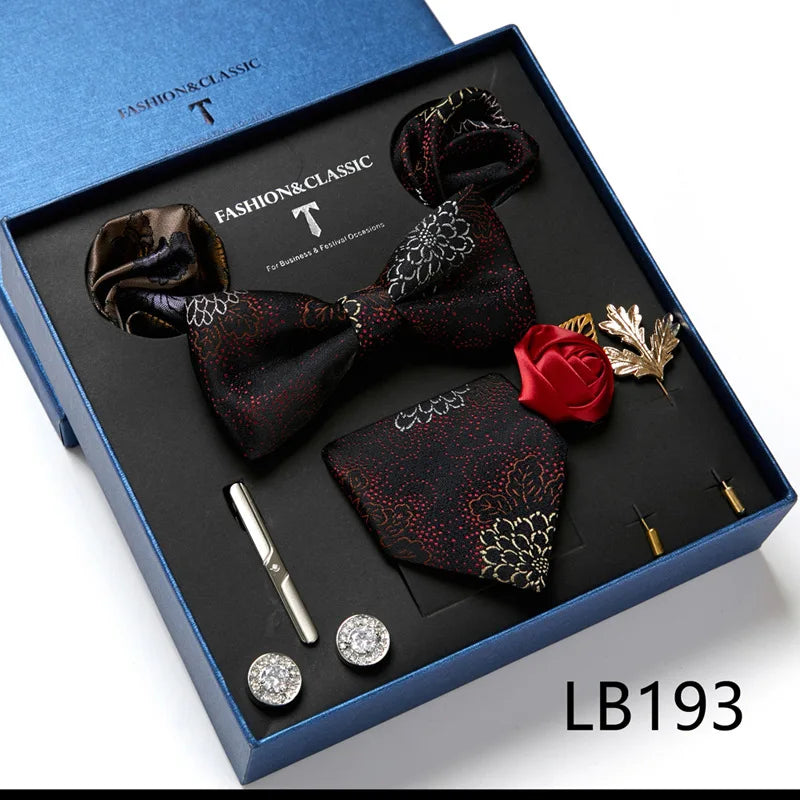 Men's Business Formal Necktie Polyester Silk Customizable Wedding Tie Quick Dry