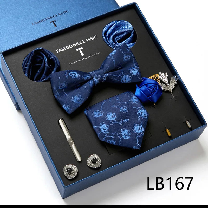 Men's Business Formal Necktie Polyester Silk Customizable Wedding Tie Quick Dry
