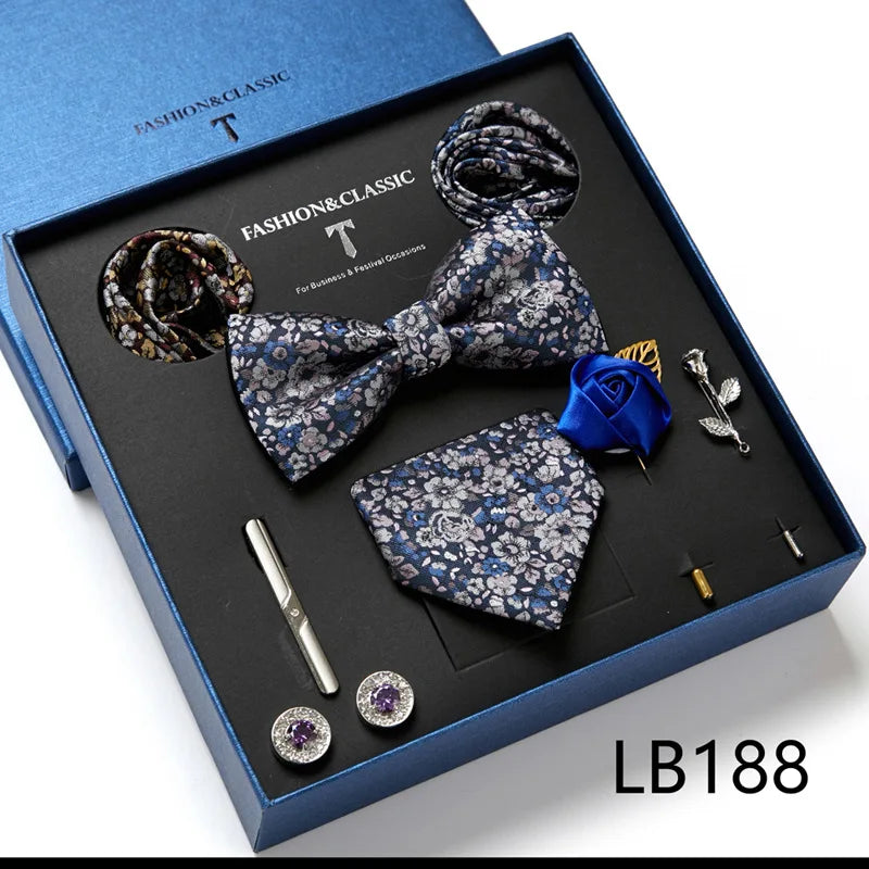 Men's Business Formal Necktie Polyester Silk Customizable Wedding Tie Quick Dry