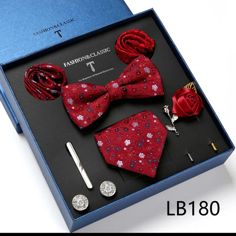 Men's Business Formal Necktie Polyester Silk Customizable Wedding Tie Quick Dry
