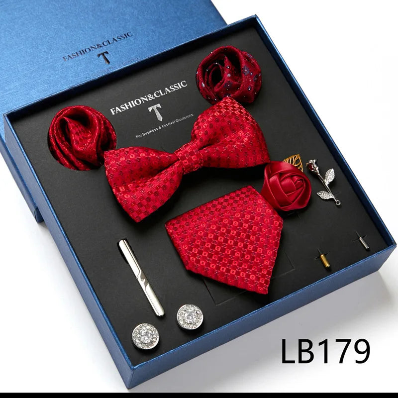 Men's Business Formal Necktie Polyester Silk Customizable Wedding Tie Quick Dry