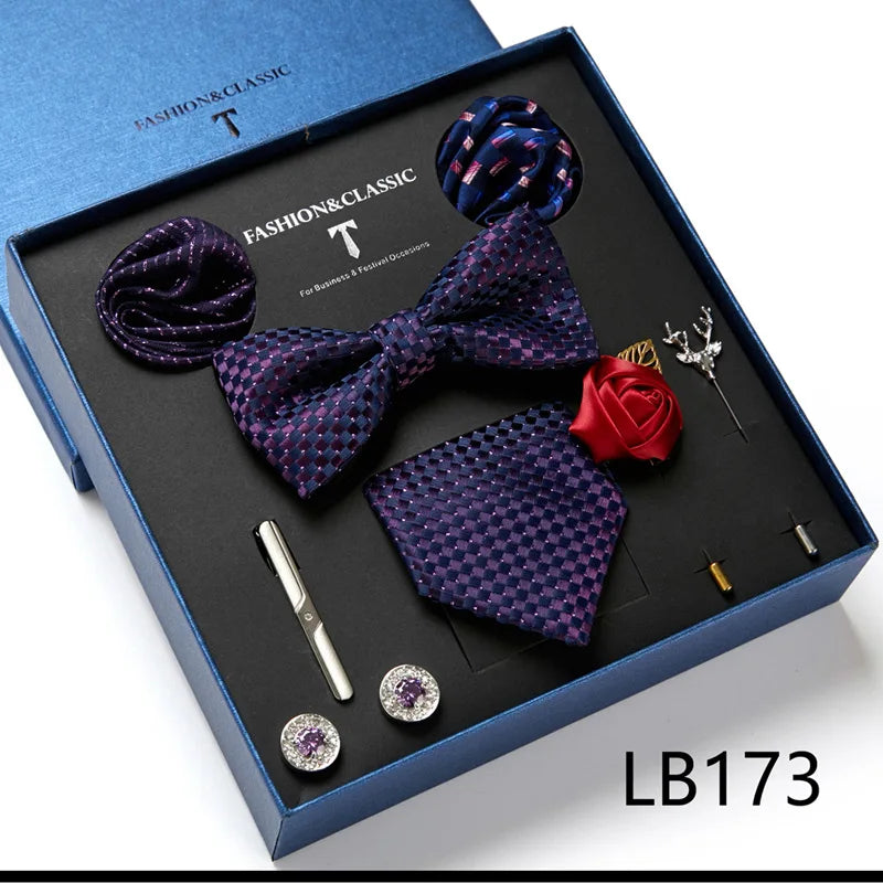 Men's Business Formal Necktie Polyester Silk Customizable Wedding Tie Quick Dry
