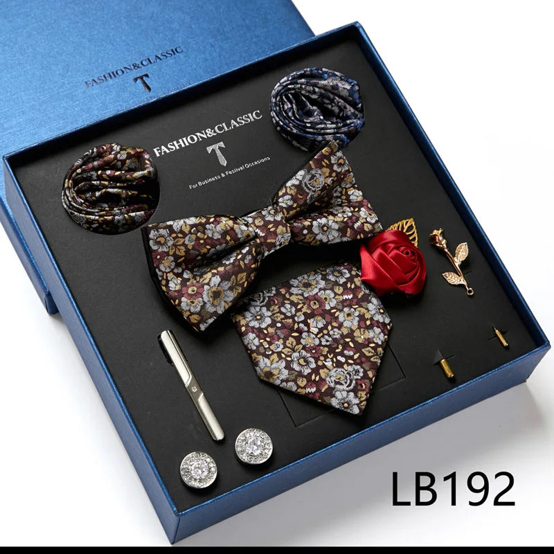 Men's Business Formal Necktie Polyester Silk Customizable Wedding Tie Quick Dry