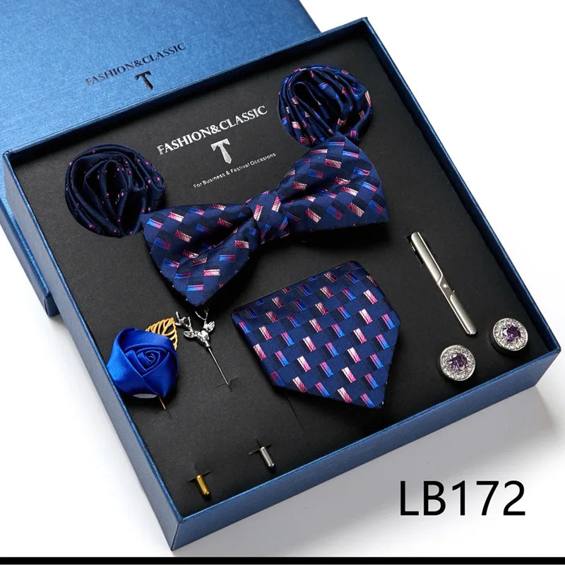 Men's Business Formal Necktie Polyester Silk Customizable Wedding Tie Quick Dry