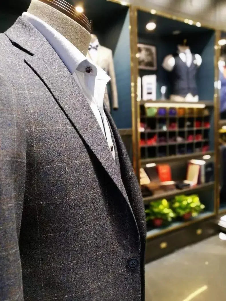 Big And Tall Men's Wedding Dress Blazer And Pants Set - Up to 12XL 155kg/340lbs Tailored Fit plus Size Grooming Smart Casual