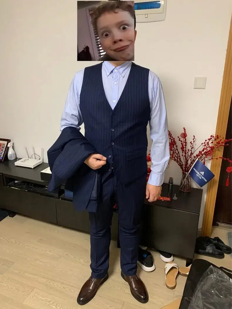 Big And Tall Men's Wedding Dress Blazer And Pants Set - Up to 12XL 155kg/340lbs Tailored Fit plus Size Grooming Smart Casual